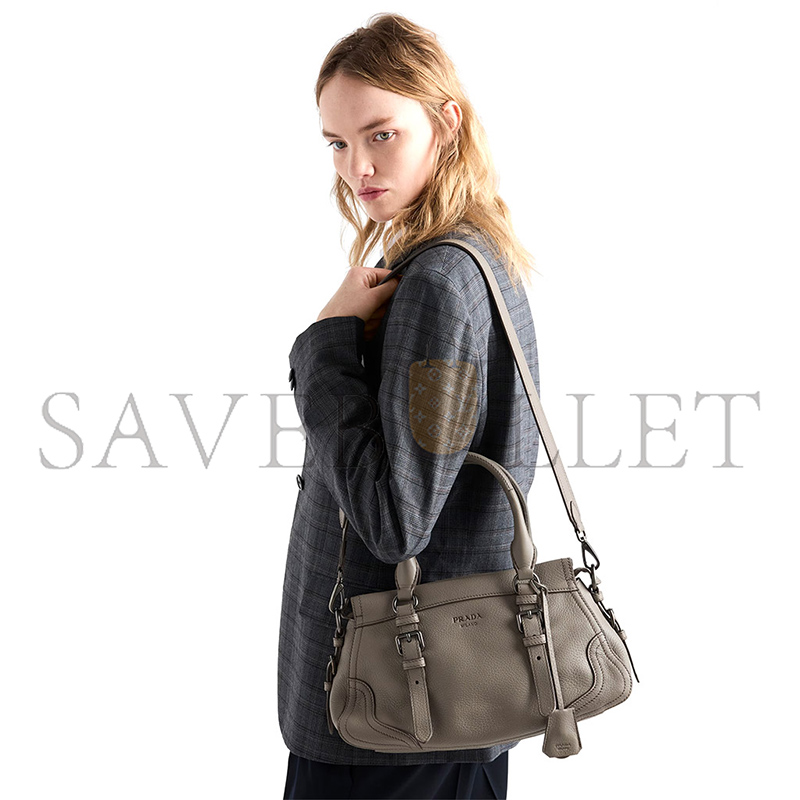 PRADA LARGE LEATHER TOTE BAG 1BG604 (35*22*11cm)